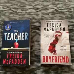 Freida McFadden Book Set - The Teacher & The Boyfriend